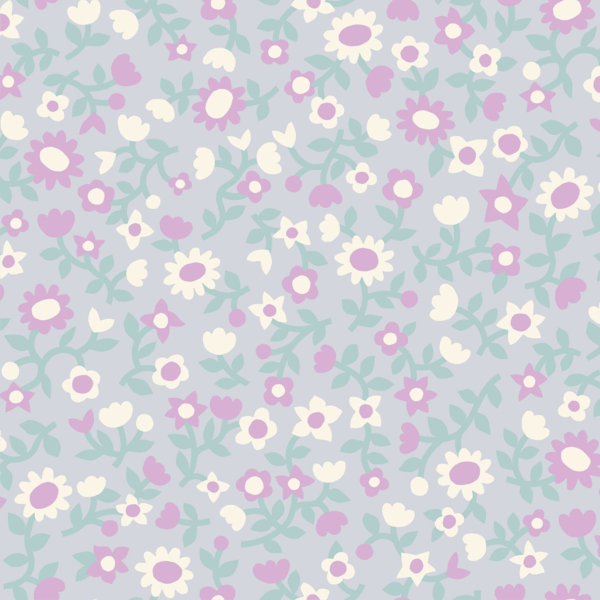 Petunia: Paper Garden in Dove Petunia: Paper Garden in Dove