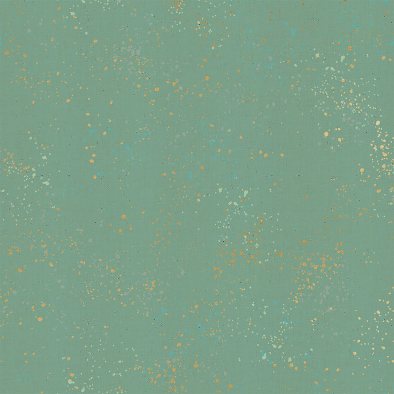 Speckled Metallic - Soft Aqua | Ruby Star Society | Moda Fabrics