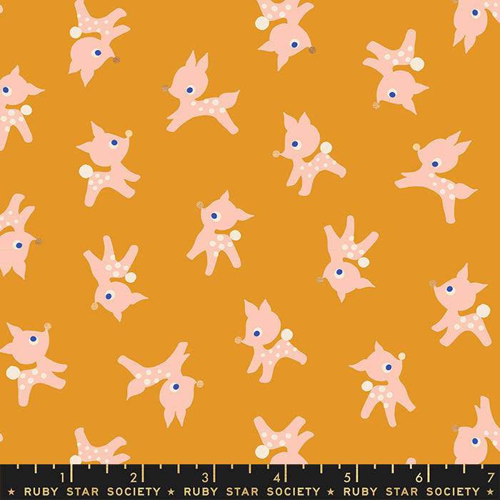 Jolly Darlings | Ruby Star Society | Little Deer - Honey | Moda Fabrics