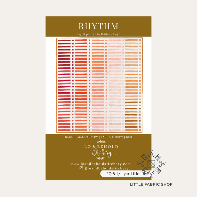 Rhythm | Quilt Pattern | Lo & Behold Stitchery