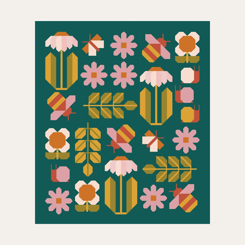 Sampler Quilt Pattern Bundle | Quilt Pattern | Pen + Paper Patterns