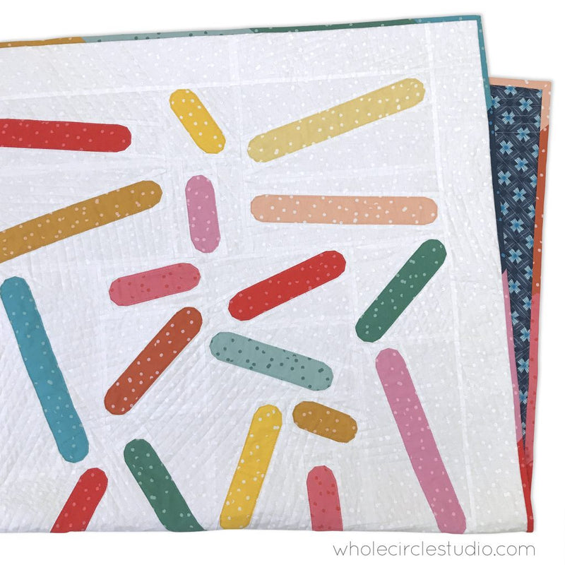 Scattered Sprinkles Quilt | Quilt Pattern | Whole Circle Studio