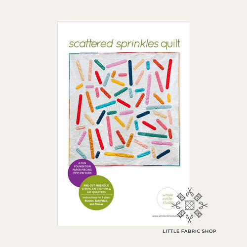 Scattered Sprinkles Quilt | Quilt Pattern | Whole Circle Studio