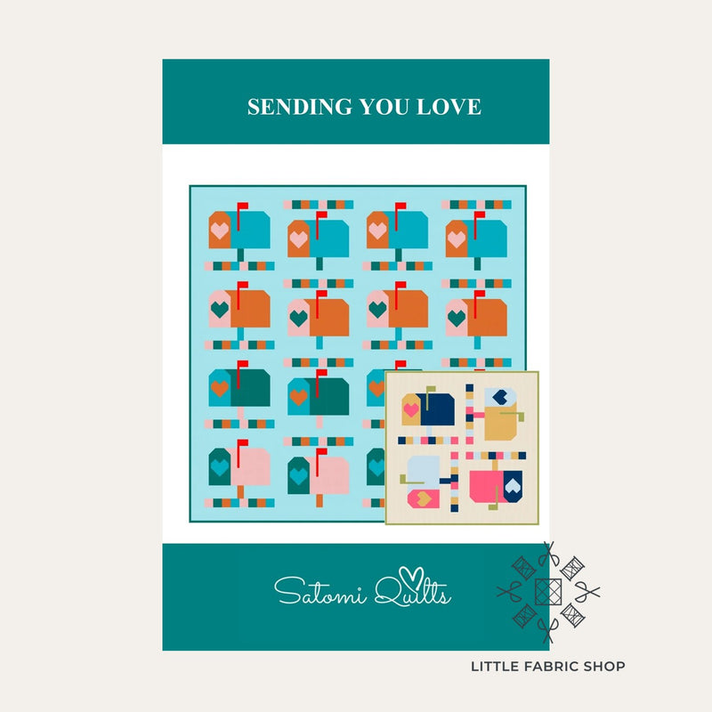 Sending You Love | Quilt Pattern | Santomi Quilts