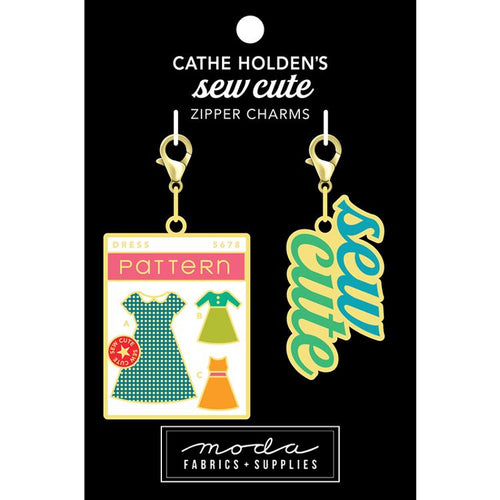 ORNAMENTS Zipper Pull Set CH127 by Cathe Holden/MODA
