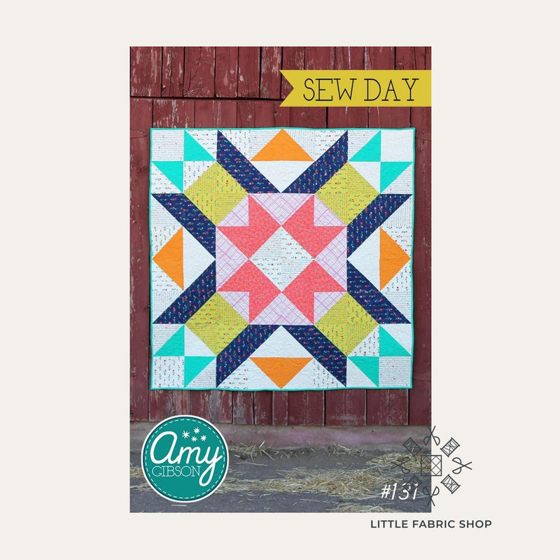 Sew Day Quilt | Quilt Pattern | Amy Gibson | Stitchery Dickory Dock