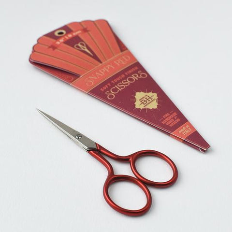 Snappy Red Embroidery Scissors – Little Fabric Shop