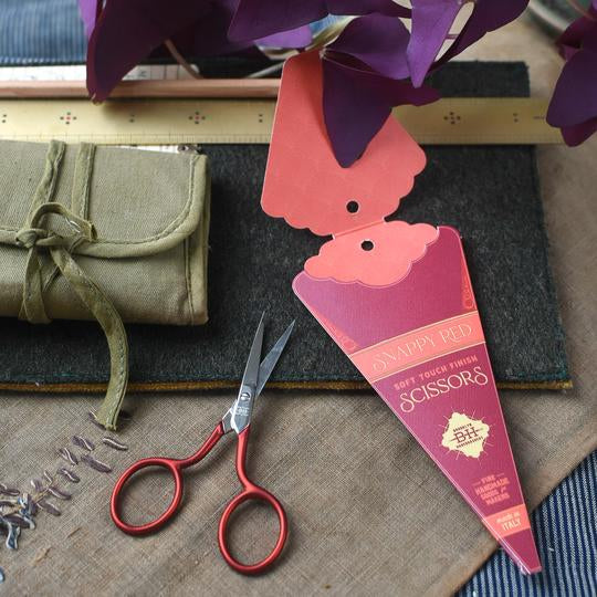 Snappy Red Embroidery Scissors