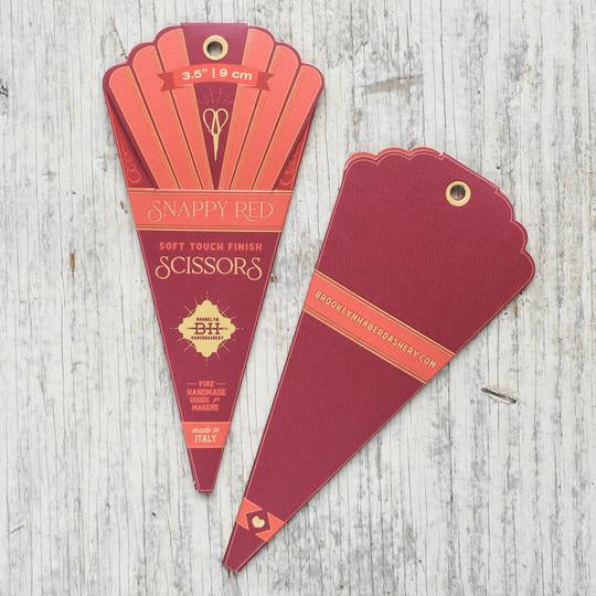 Snappy Red Embroidery Scissors