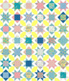 Running Stitch Quilts | Quilt Pattern | Square Burst Quilt