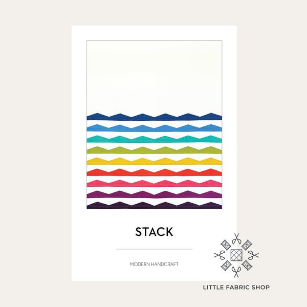 Stack | Quilt Pattern | Modern Handcraft – Little Fabric Shop