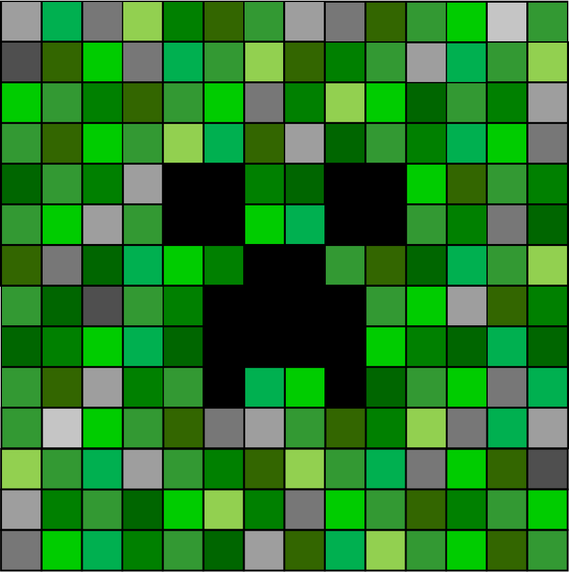 Minecraft Creeper Quilt Fabric Bundle – Little Fabric Shop minecraft-creeper-quilt-fabric-bundle-little-fabric-shop