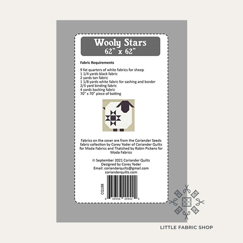Wooly Stars | Quilt Pattern | Coriander Quilts | Corey Yoder