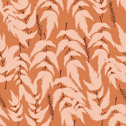 Canyon Springs | Ponderosa - Coral Glow | Cotton + Steel Fabric