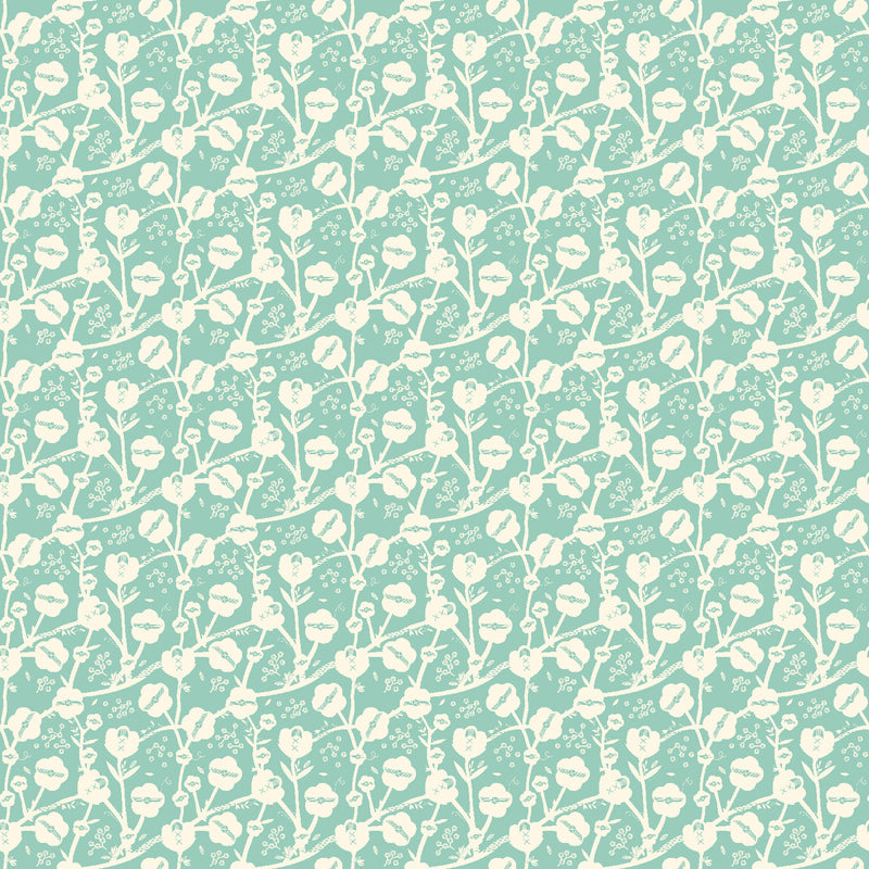 Good Vibes | Ikigai - Springtime Green Fabric | Cotton + Steel Fabrics