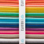 Cirrus Solid - Clementine | Cloud 9 Fabrics | Organic Yarn Dyed Crossweave Fabric