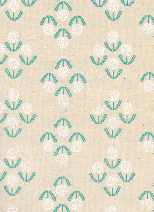 Zephyr - Puff - Teal | Cotton+Steel Fabric