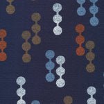 Dot-to-Dot - Navy | Homestyle Collection | Organic Barkcloth Fabric | Cloud 9 Fabrics