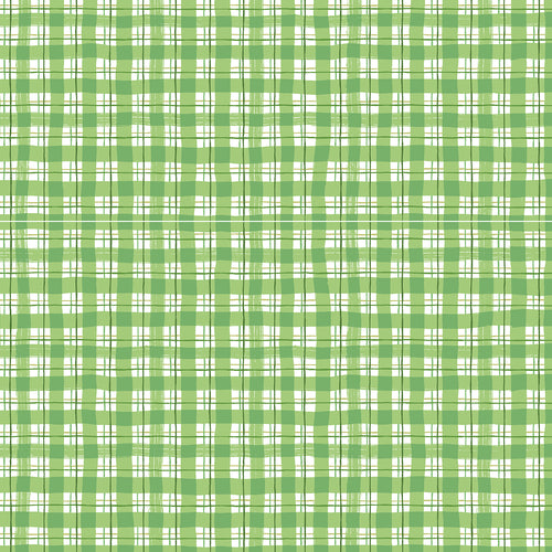 Picnic - Spring Green Fabric | Under the Apple Tree | Loes van Oosten | Cotton + Steel