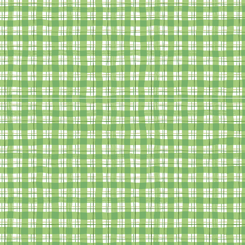 Picnic - Spring Green Fabric | Under the Apple Tree | Loes van Oosten | Cotton + Steel