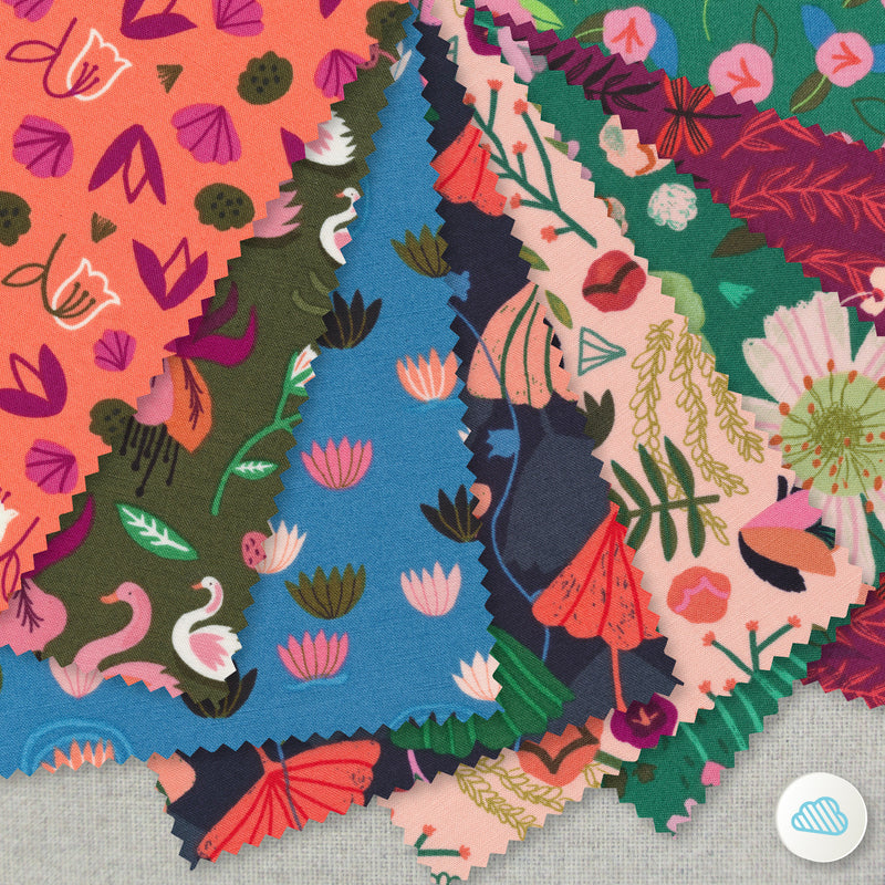 Spring Riviere | Fat Quarter Bundle Complete Collection | Cloud 9 Fabrics
