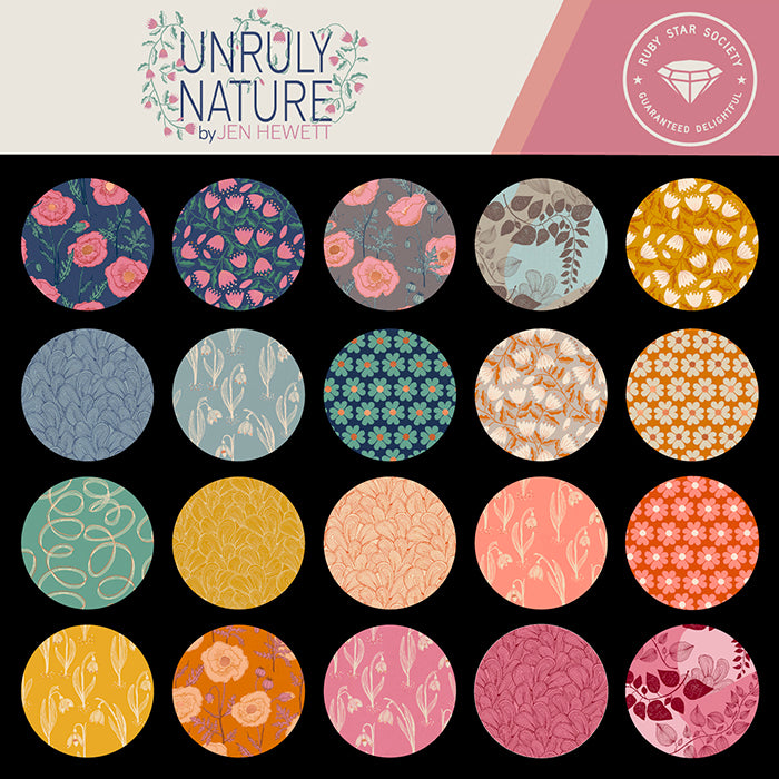 Unruly Nature | Ruby Star Society | Half Yard Bundle Complete Collection